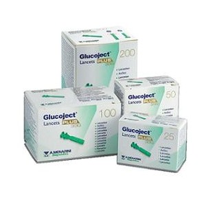 Glucoject lancets plus g33 200