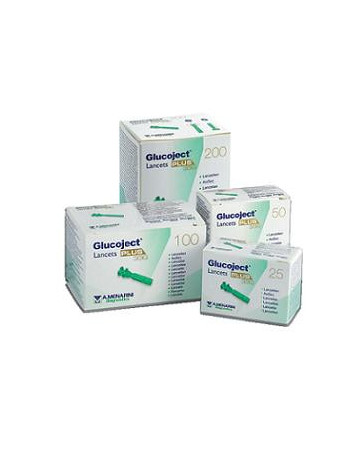 Glucoject lancets plus g33 200