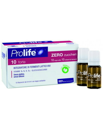 Prolife 10 mld zero zucch 10fl