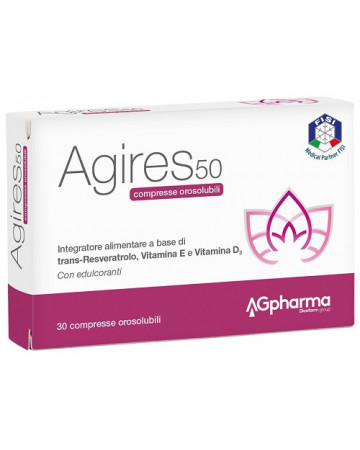 Agires 50 30 compresse orosolubili