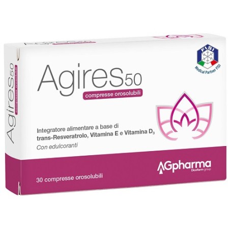 Agires 50 30 compresse orosolubili