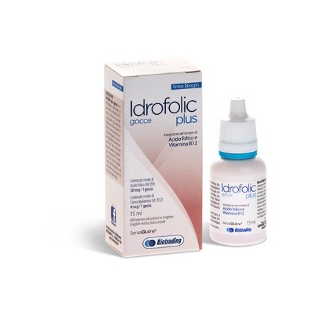 Idrofolic plus gocce 15ml