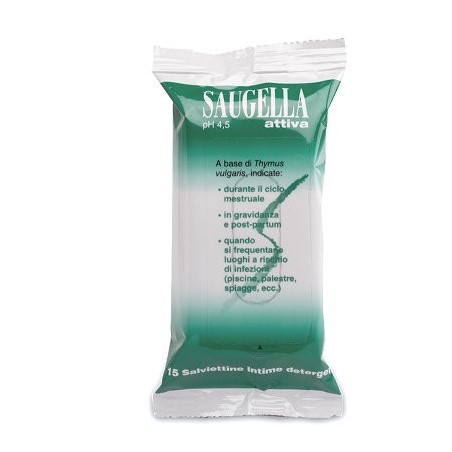 Saugella attiva salv 15pz