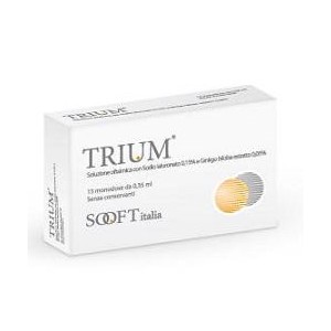 Trium monodose gtt ocul 15fl