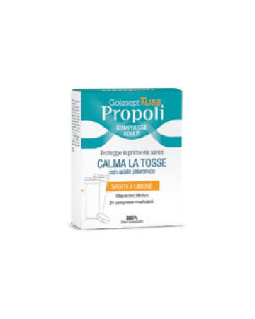 Golasept tuss propoli dm 24 compresse