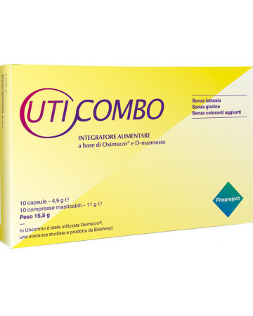 Uticombo 10 capsule +10 compresse mast Uticombo 10 capsule +10 compresse mast