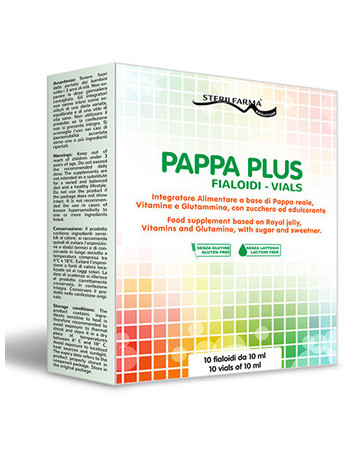 Pappa plus 10 fialoidi da 10ml