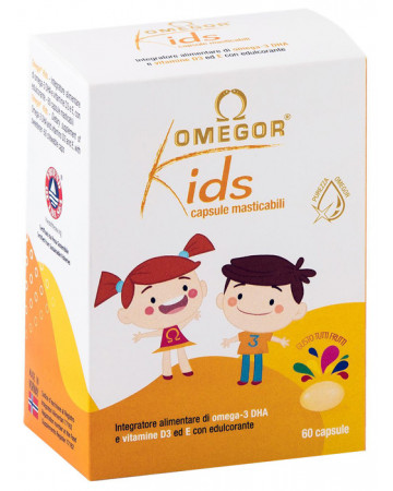 Omegor kids 60 capsule masticabili