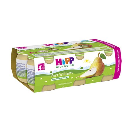 Hipp bio omog pera will 6x80g
