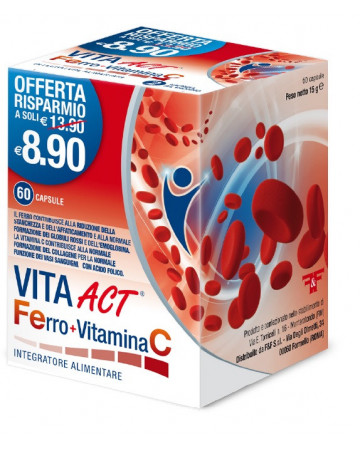 Ferro+vitamina c act 60 capsule