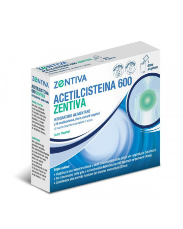 Acetilcisteina 600 zent 10bust