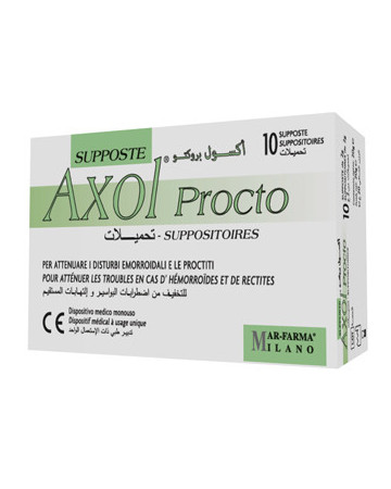 Axol procto 10supposte 2g