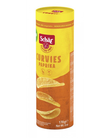 Schar curvies paprika 170g Schar curvies paprika 170g