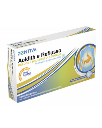 Zentiva acidita'reflusso 20 compresse