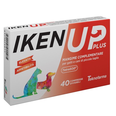 Iken up plus cani/gatti 40 compresse Iken up plus cani/gatti 40 compresse