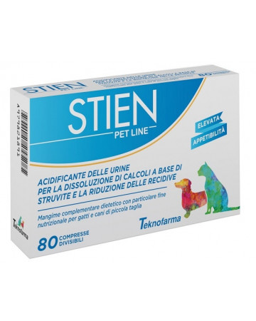 Stien pet line 80 compresse gatt/cani