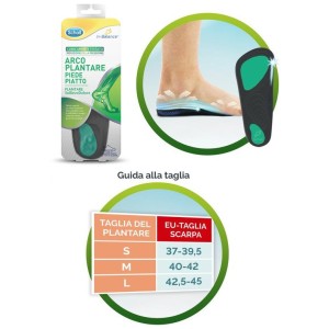 Scholl plantare arco s 2pz