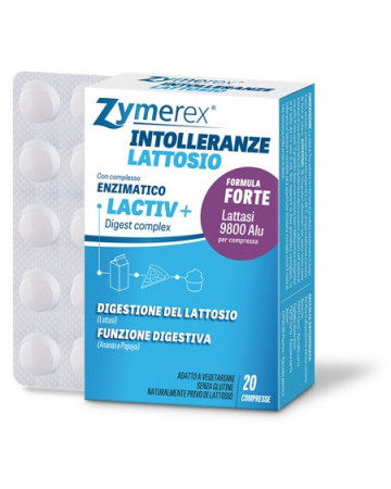 Zymerex intolleranze latt20 compresse