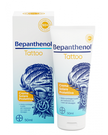 Bepanthenol tattoo crema sol