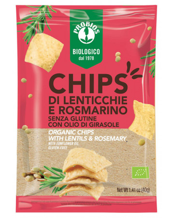 Probios chips di lenticchie/ro