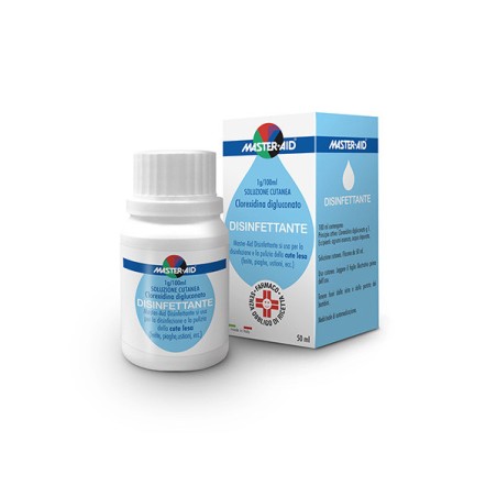 Master aid disinfettante 1 g/100 ml soluzione cutanea Master aid disinfettante 1 g/100 ml soluzione cutanea