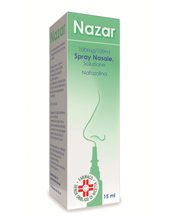 Nazar 100 mg/100 ml spray nasale, soluzione