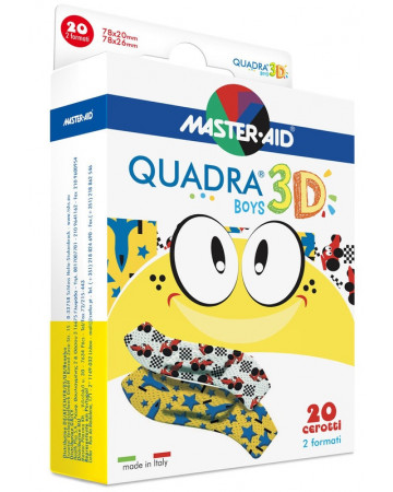 M-aid quadra3d cer boys assort