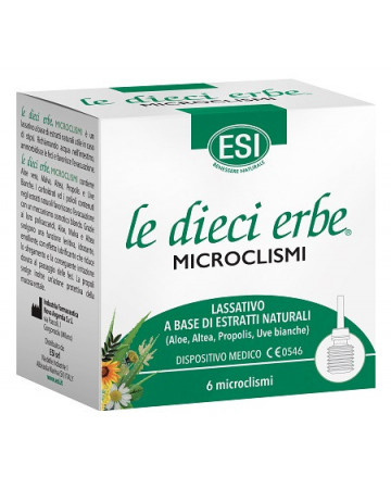 Esi le dieci erbe microclismi