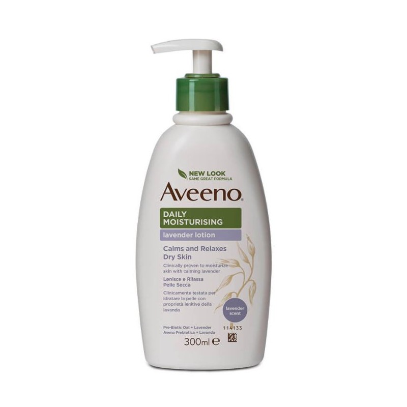 Aveeno crema idrat corpo lavan