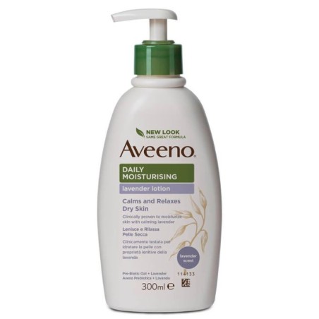 Aveeno crema idrat corpo lavan