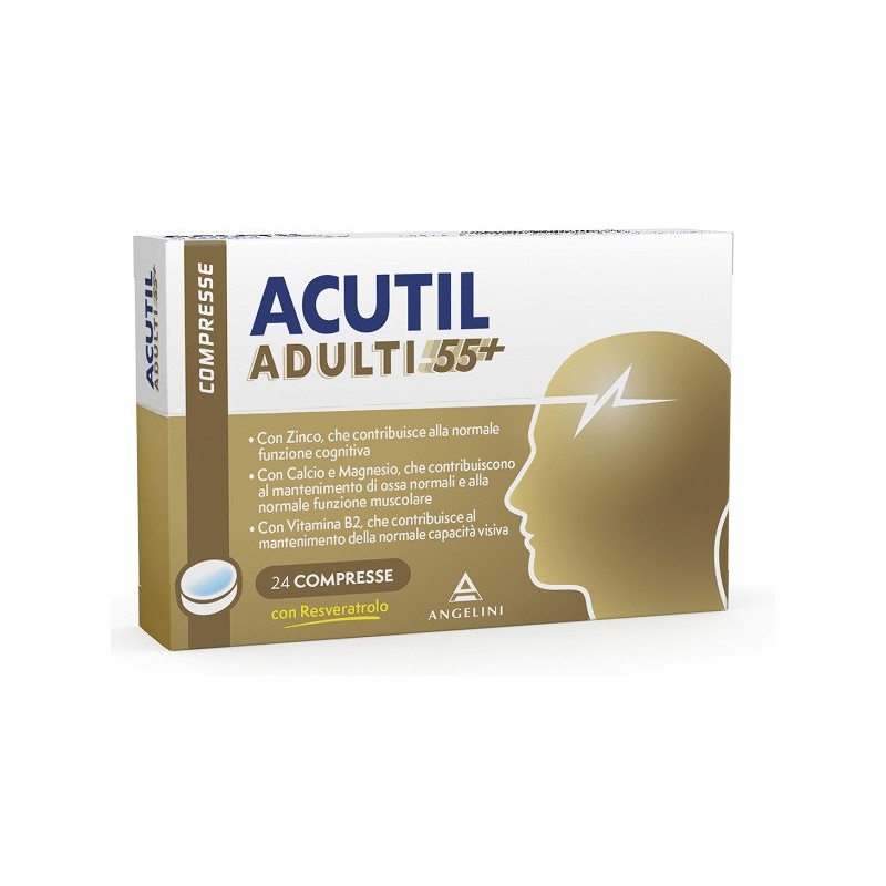 Acutil adulti 55+ 24 compresse