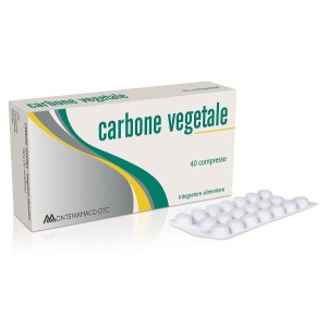 Carbone vegetale 40 compresse