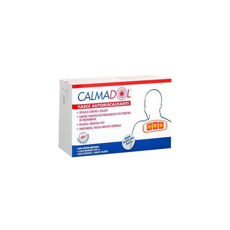 Calmadol fascia riscaldant 6pz