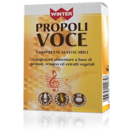 Winter propoli voce 30 compresse mast Winter propoli voce 30 compresse mast