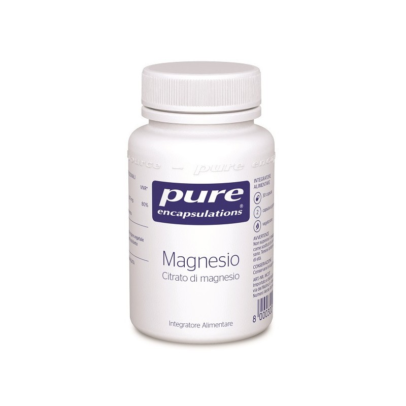 Pure encapsul magnesio 30 capsule Pure encapsul magnesio 30 capsule