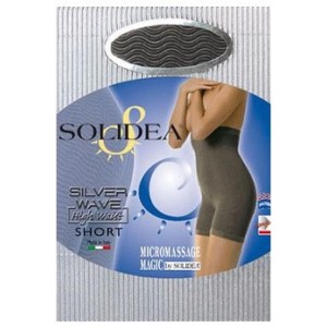 Silver w high waist short ne2m