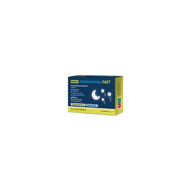 Nova melatonina fast 45 compresse Nova melatonina fast 45 compresse
