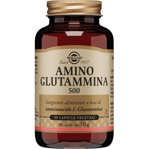 Amino glutammina 500 50 capsule veg