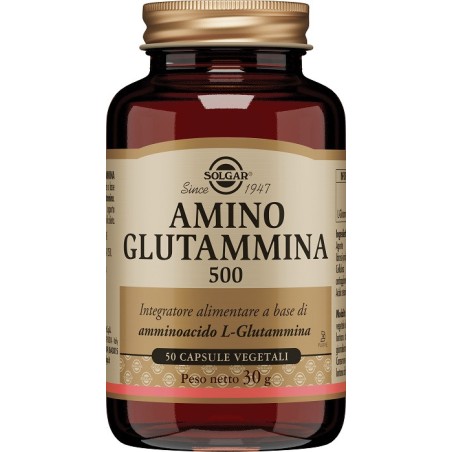 Amino glutammina 500 50 capsule veg