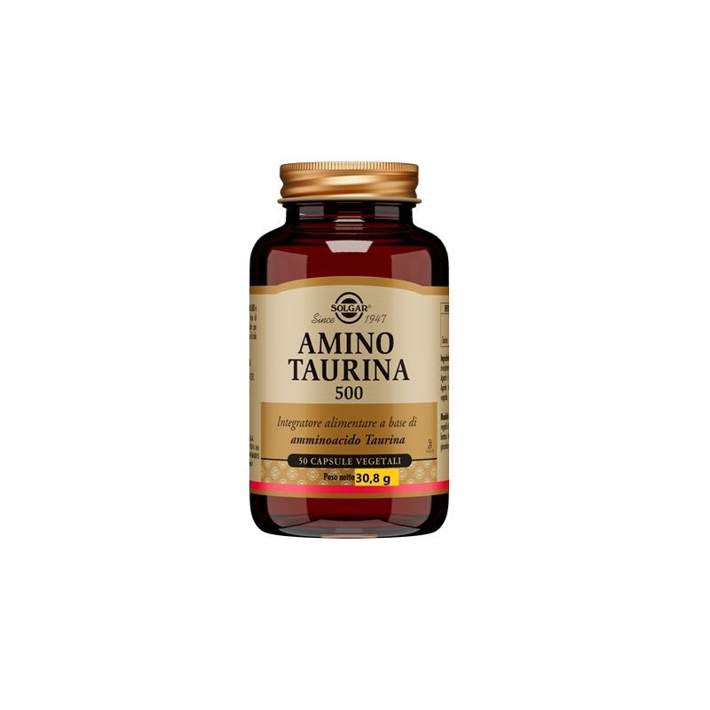 Amino taurina 500 50 capsule veg