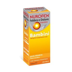 Nurofen febbre e dolore bambini 100mg/5ml sospensione orale