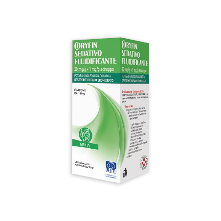 Coryfin sedativo fluidificante 20 mg/g + 1 mg/g sciroppo
