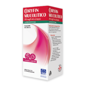 Coryfin mucolitico 250 mg/5 ml sciroppo