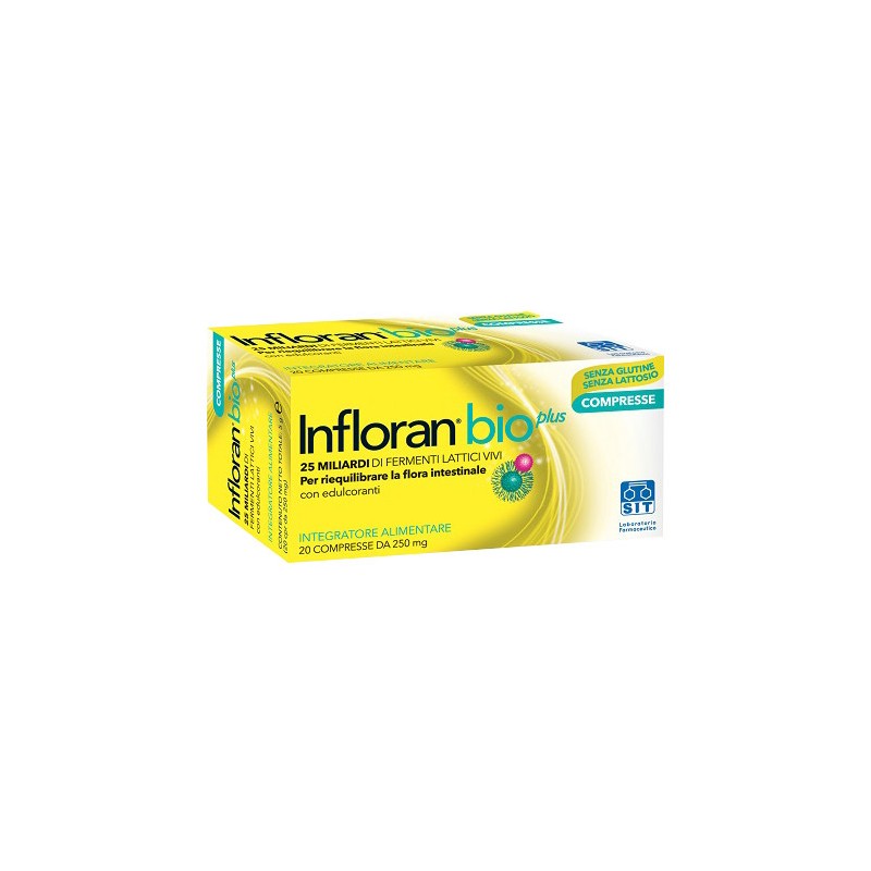 Infloran bio plus 20 compresse