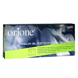 Orione 3345 fascia regolabile tessuto millerighe dpp apert h cm28 bianco xxl