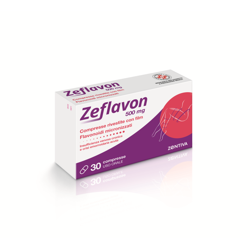 Zeflavon 30 compresse riv 500mg