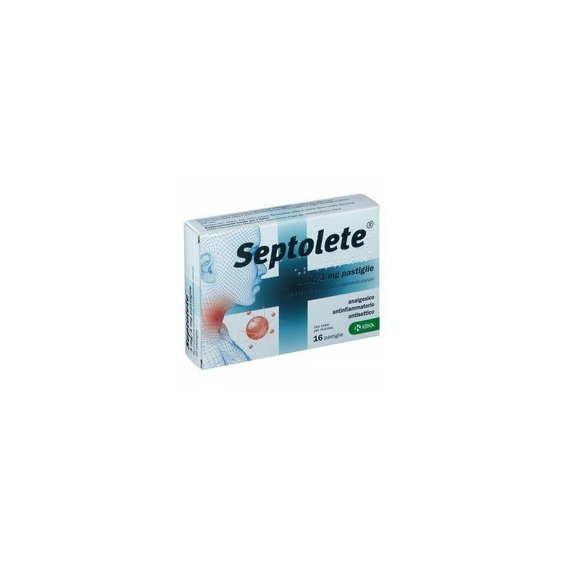 Septolete aroma limone e miele 3 mg/1 mg pastiglie