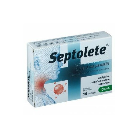 Septolete aroma limone e miele 3 mg/1 mg pastiglie
