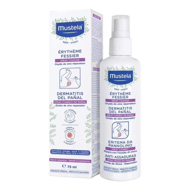 Mustela spray cambio 75ml Mustela spray cambio 75ml
