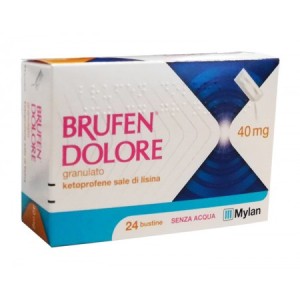 Brufen dolore 40 mg granulato